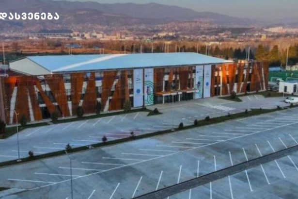 თბილისში საერთაშორისო სტანდარტის ყინულის არენის მშენებლობა დასრულდა