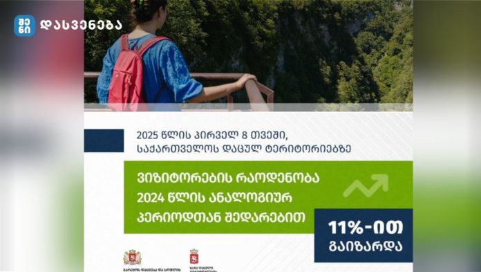 ყველაზე მონახულებადი 5 დაცული ტერიტორიაა: მარტვილის კანიონი, პრომეთეს მღვიმე, სათაფლია, მტირალას ეროვნული პარკი და წალკის კანიონი