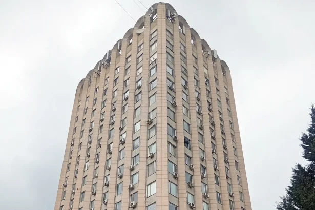 Tbilisi's Telegraph Hotel Opens in Converted Brutalist Building