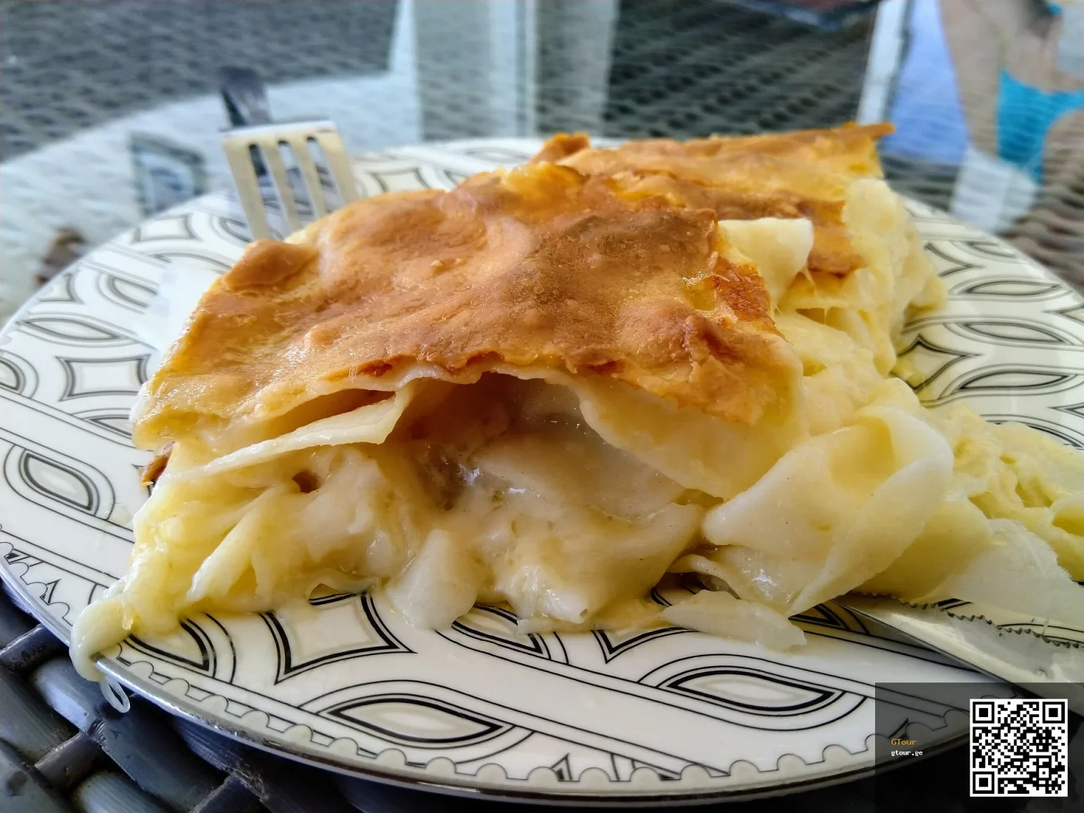 Khachapuri, Georgia's beloved cheese-filled bread, a must-try dish for visiting travellers.