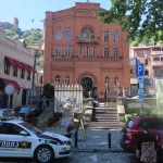 Tbilisi's Great Synagogue, the heart of the city's Georgian Jewish community visitors from Israel can visit.