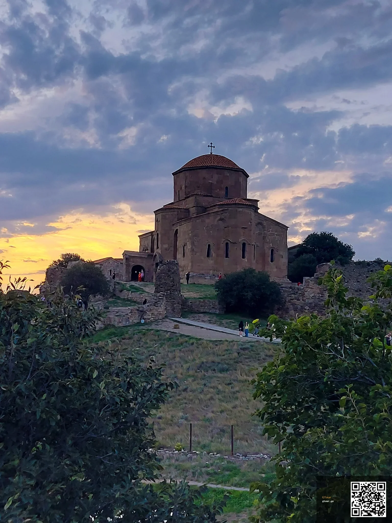 Jvari Monastery near Mtskheta, one of Georgia's iconic historic sites to visit.