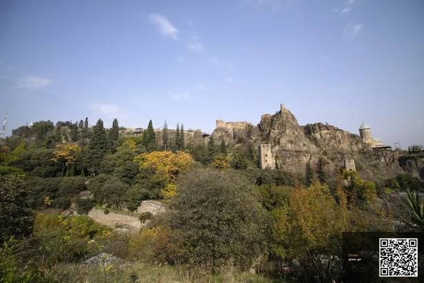 Narikala Fortress overlooking Tbilisi's Old Town, a key landmark for first-time visitors.