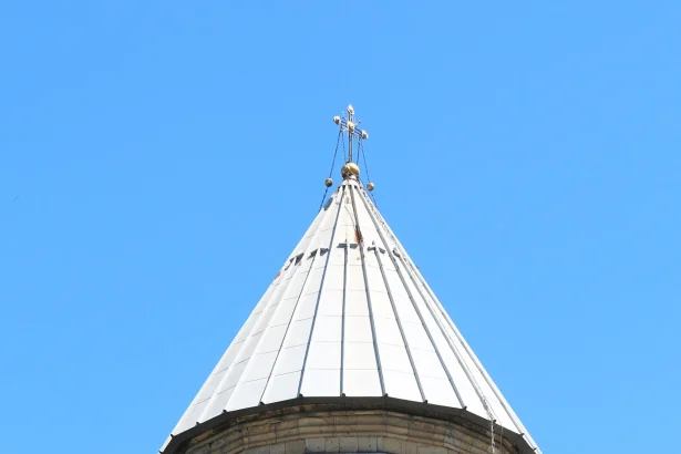 Sioni Cathedral’s dome, a landmark in Tbilisi’s old town worth visiting.