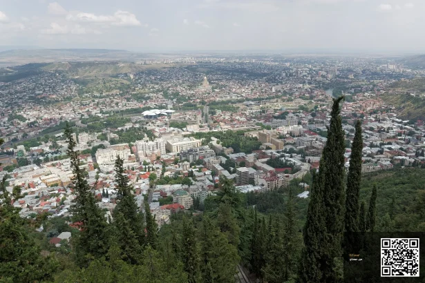 Panoramic view of Tbilisi, the Georgian capital that most Libyan visitors will first explore.