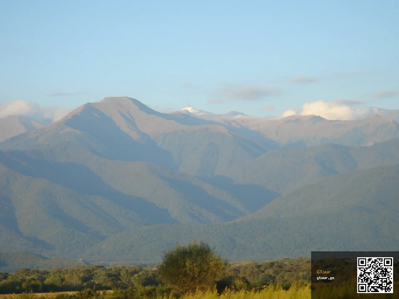 The Alazani Plain in Kakheti, Georgia's wine-growing heartland favored by visiting families.
