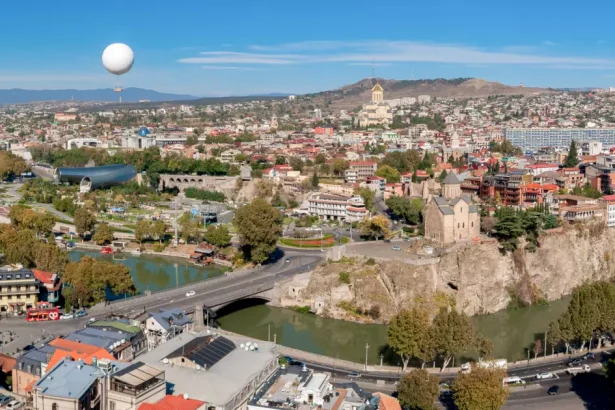 Hot Air Balloon in Tbilisi