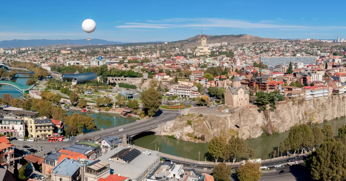 Hot Air Balloon in Tbilisi