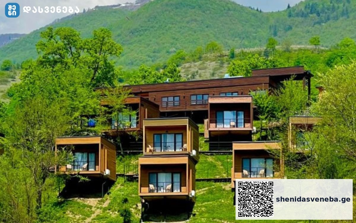 კოტეჯები რაჭაში, სოფელ ბოსტანაში, ულამაზესი და მომნუსხველი ხედებით! | შენი დასვენება