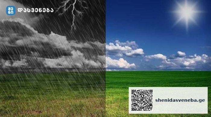 როგორია ამინდებია მოსალოდნელი საქართველოში 2 ოქტომბრამდე | შენი დასვენება